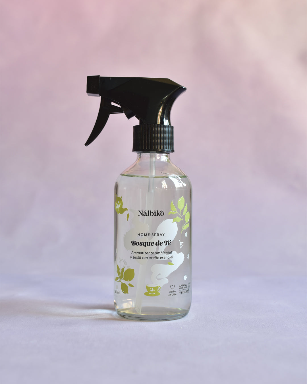 Aromatizante de ambientes con aroma floral y te verde