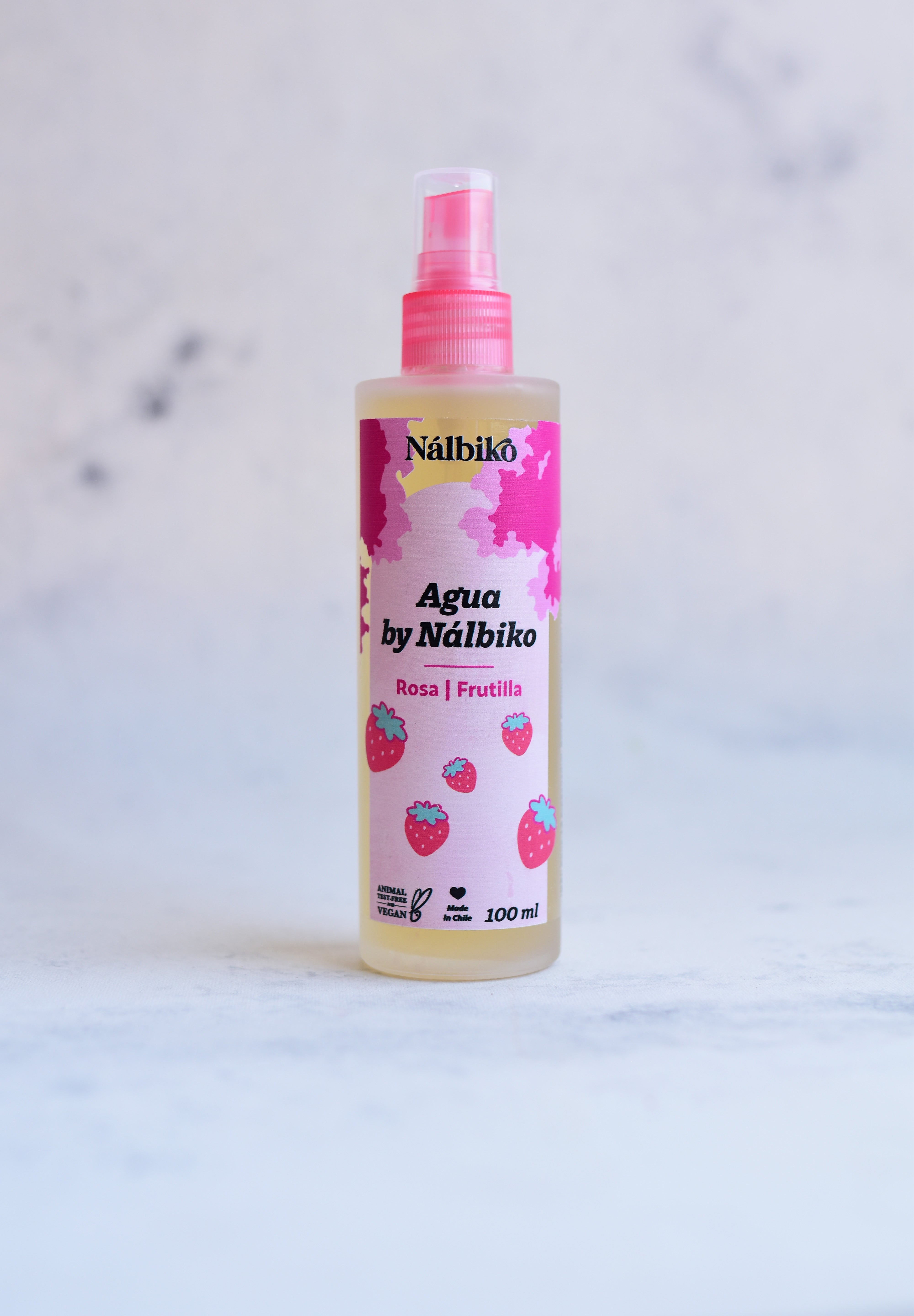 Agua by Nálbiko Rosa & Frutilla - Bruma facial refrescante