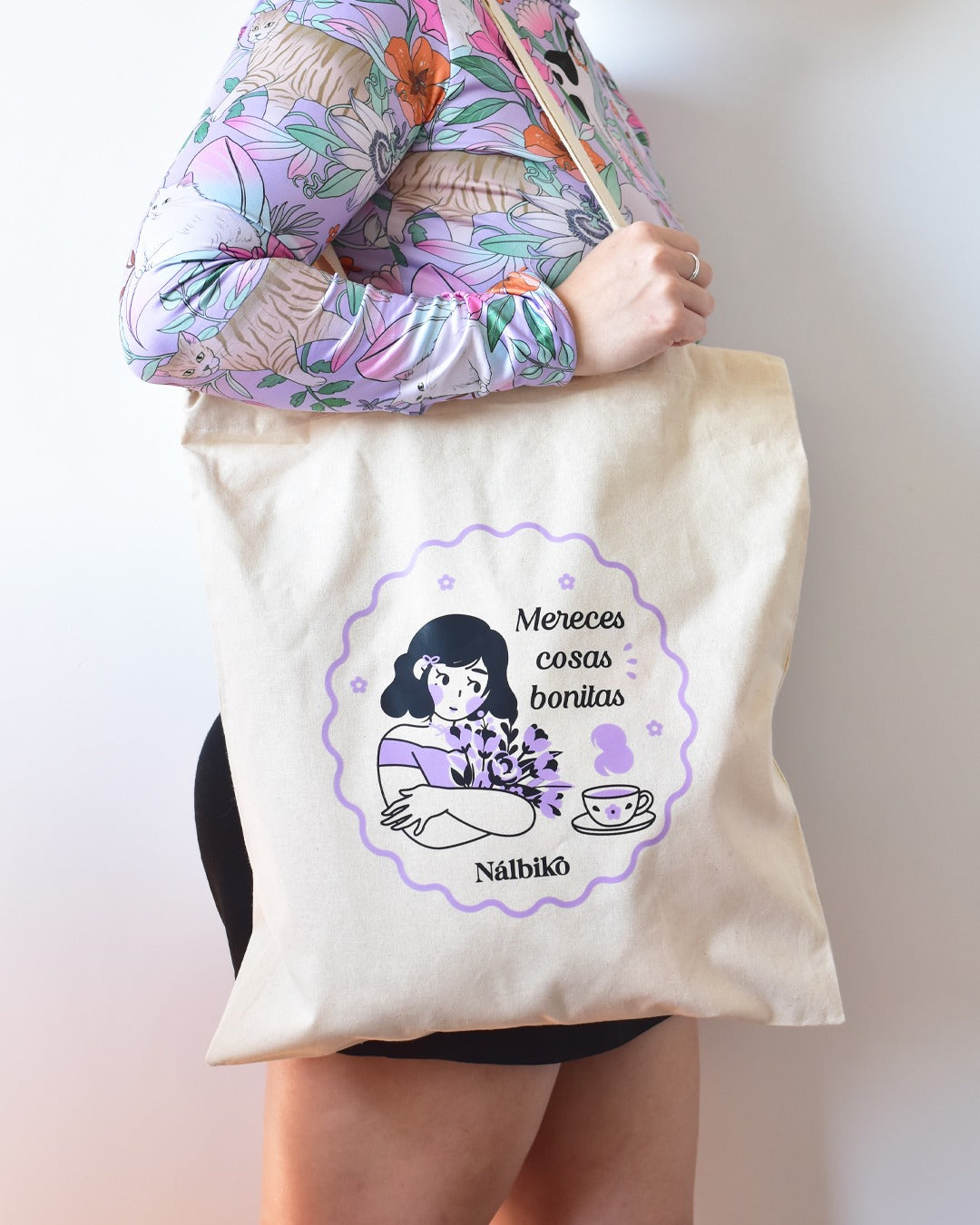 Tote Bag "Mereces Cosas Bonitas"💜