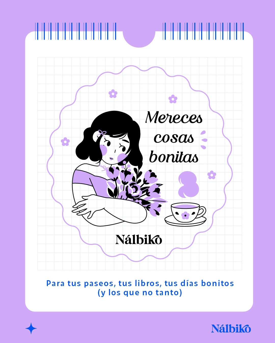 Tote Bag "Mereces Cosas Bonitas"💜